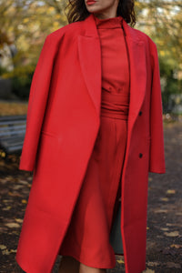 Katherine Scarlet Coat